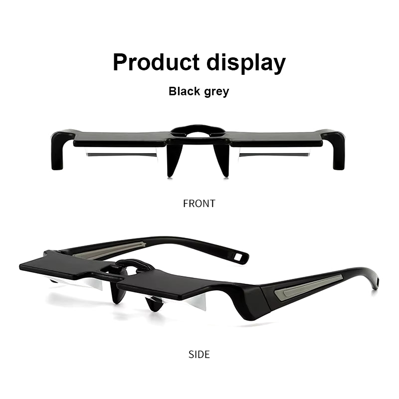 2024 NEW Lazy Man Glasses Men Women Children Comfortable Reading Glass Lenses Lying down View Funny Refractive Glasses